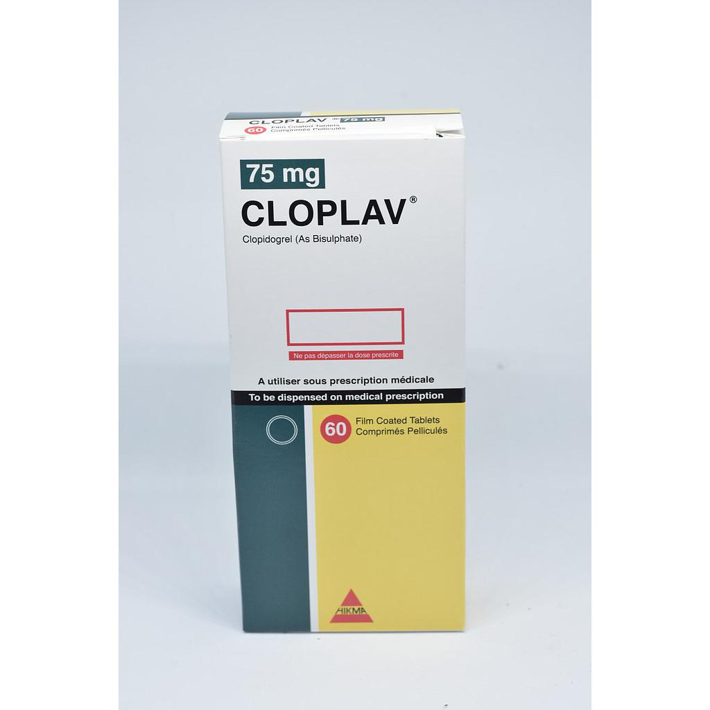 Cloplav 75mg FCT 60'S  