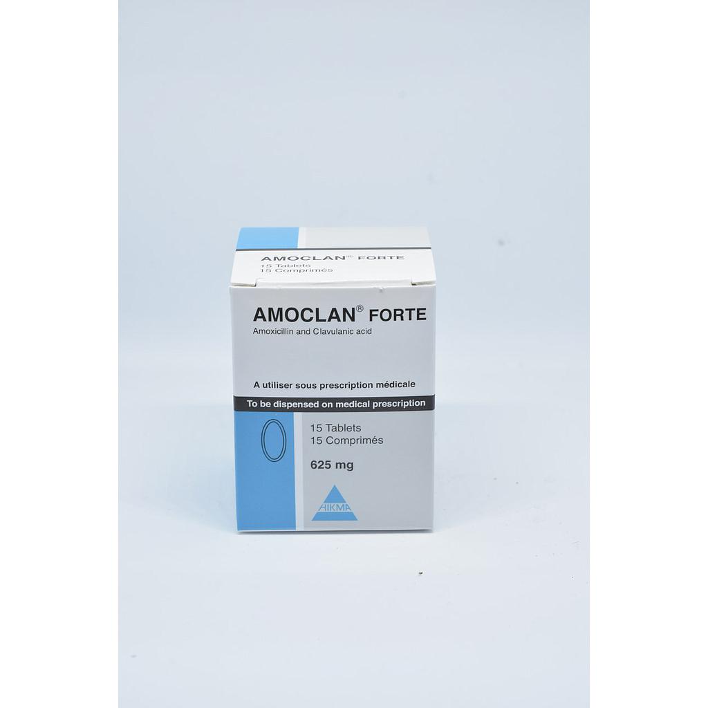 Amoclan Forte 625mg Tablets 15's	