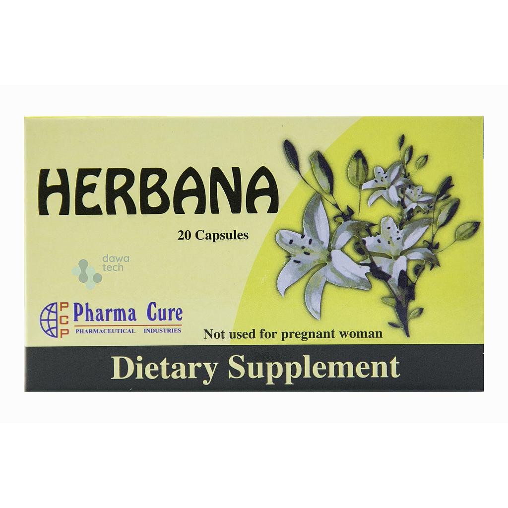 HERBANA 20 CAPSULE