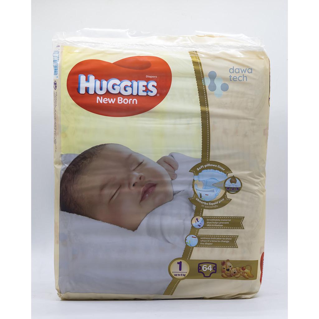 HUGGIES JUMBO SIZE 1 64 DIAPER
