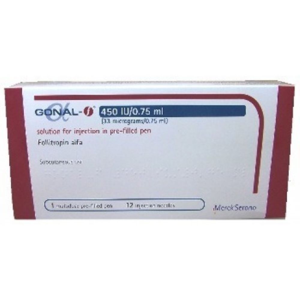 GONAL-f 450 iu/0.75ml Parenteral liquid for injection 