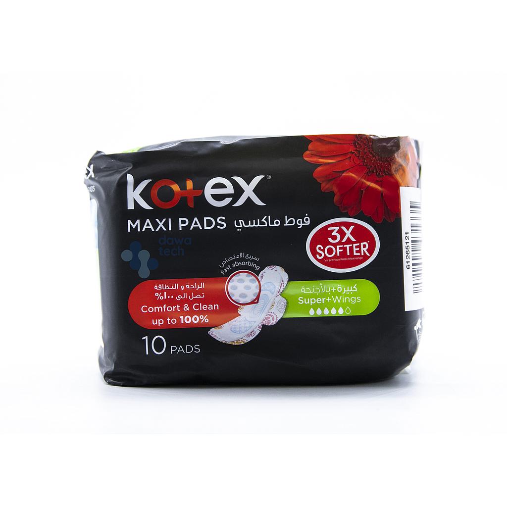 KOTEX MAXI THICK SUPER 10PADS