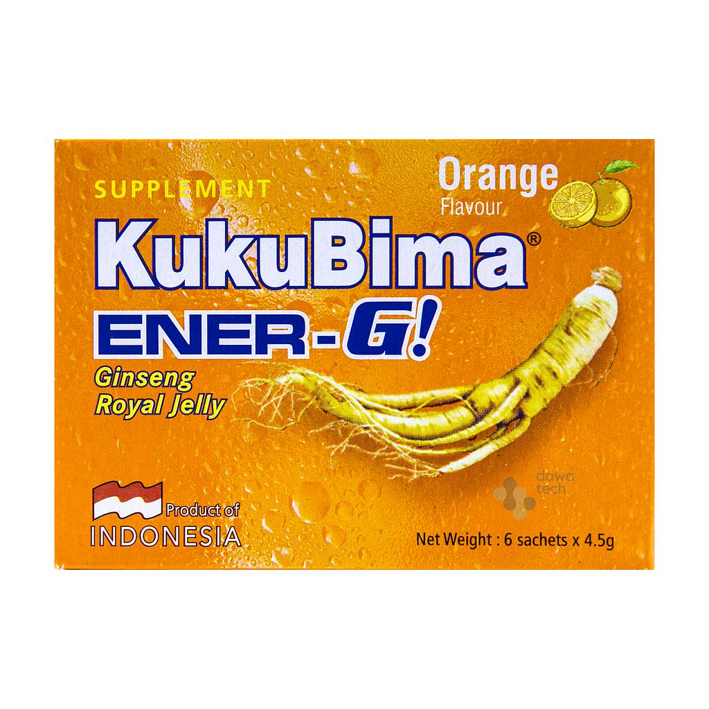 KUKUBIMA Energy ORANGE 6SACH x4.5G