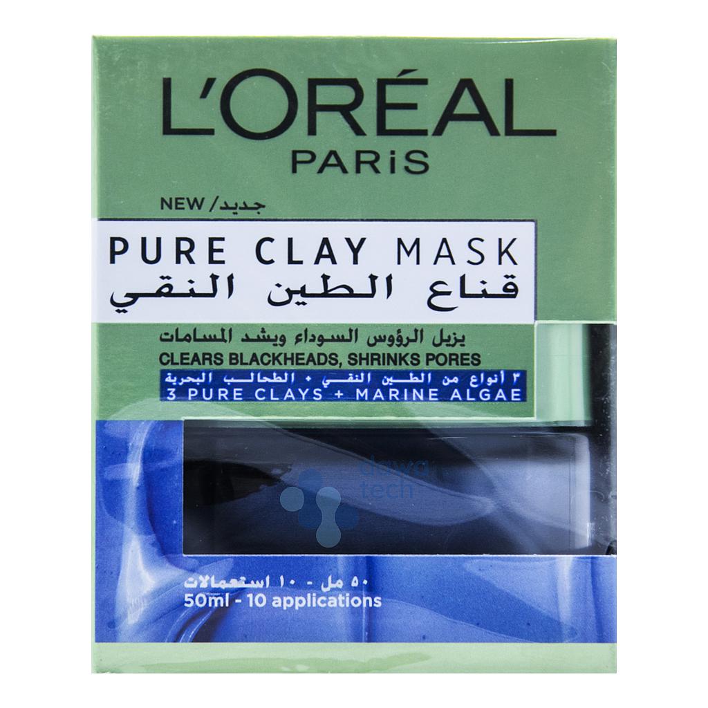 L`oreal Pure Clay Mask Blue Algae 926