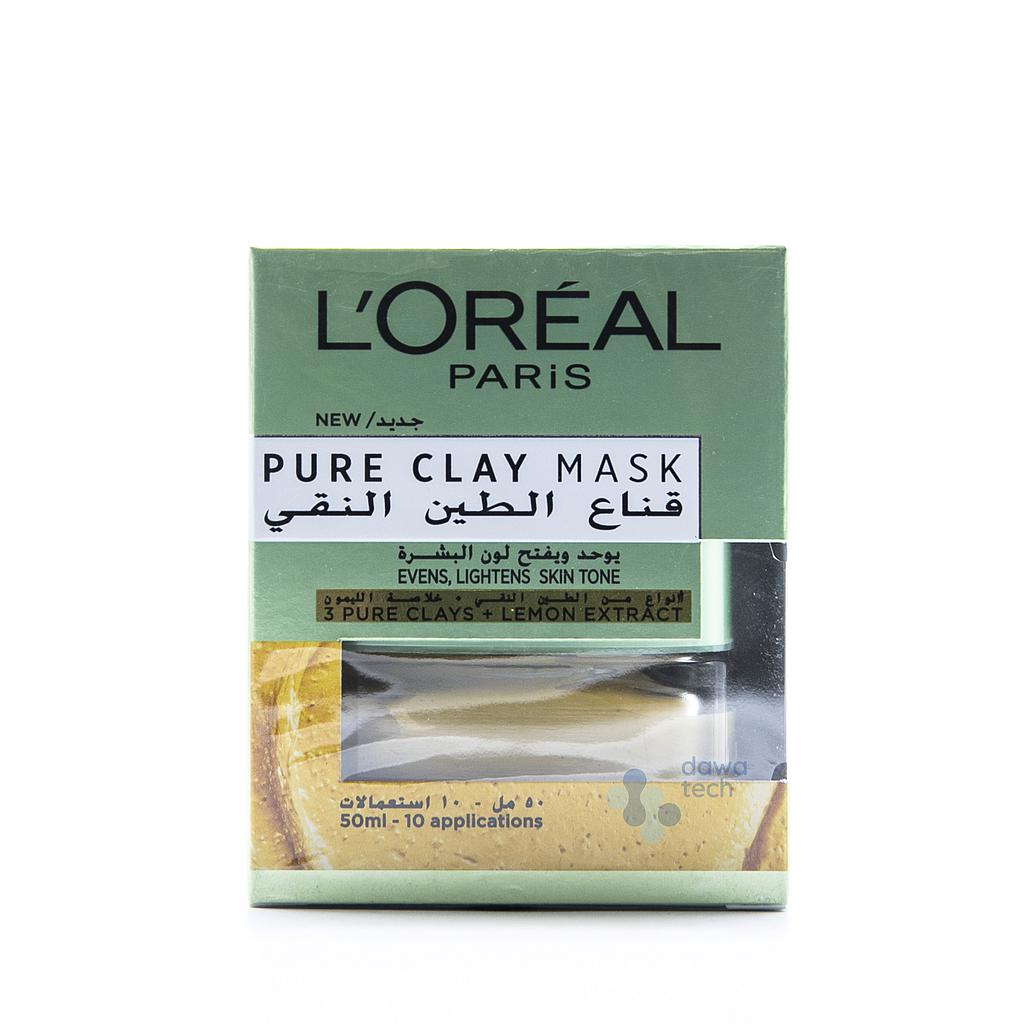 L`oreal Pure Clay Mask Yello 115