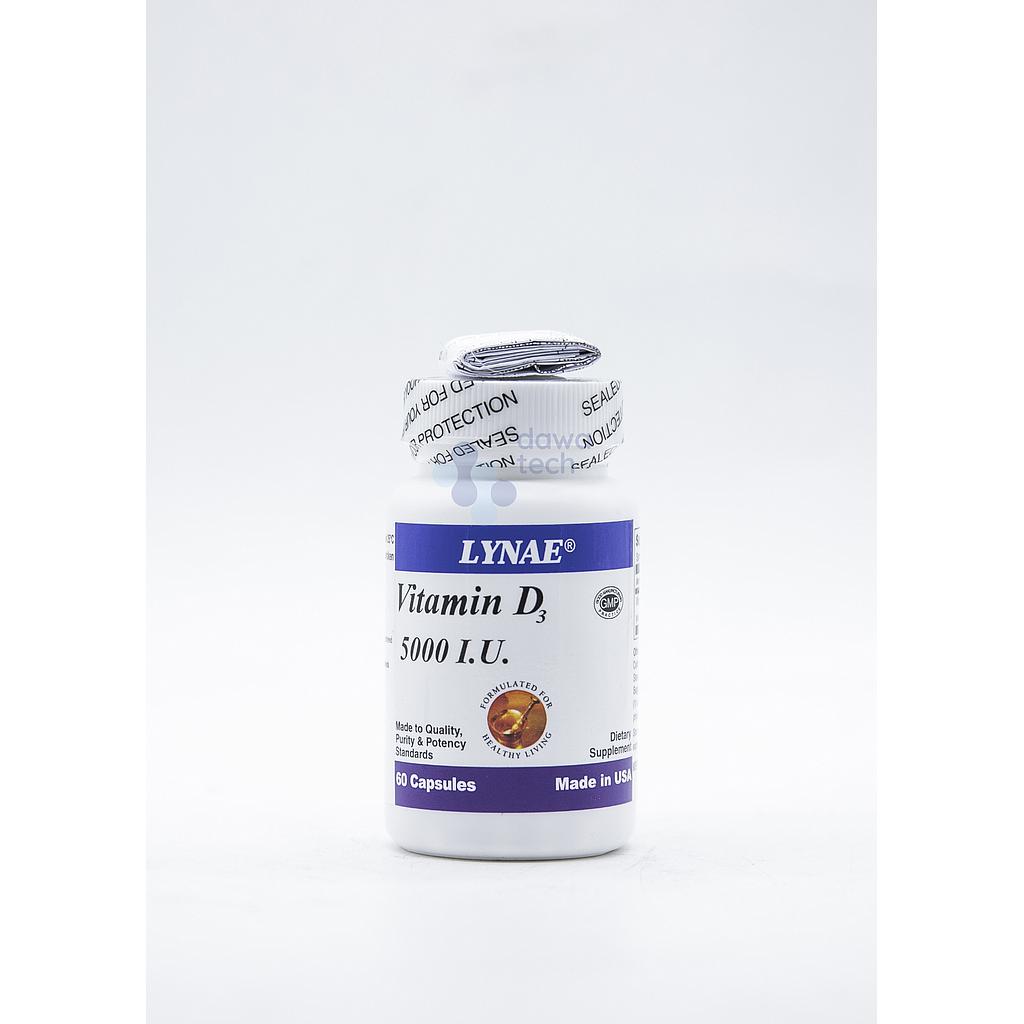 LYNAE VITAMIN D3 5000 60 CAP