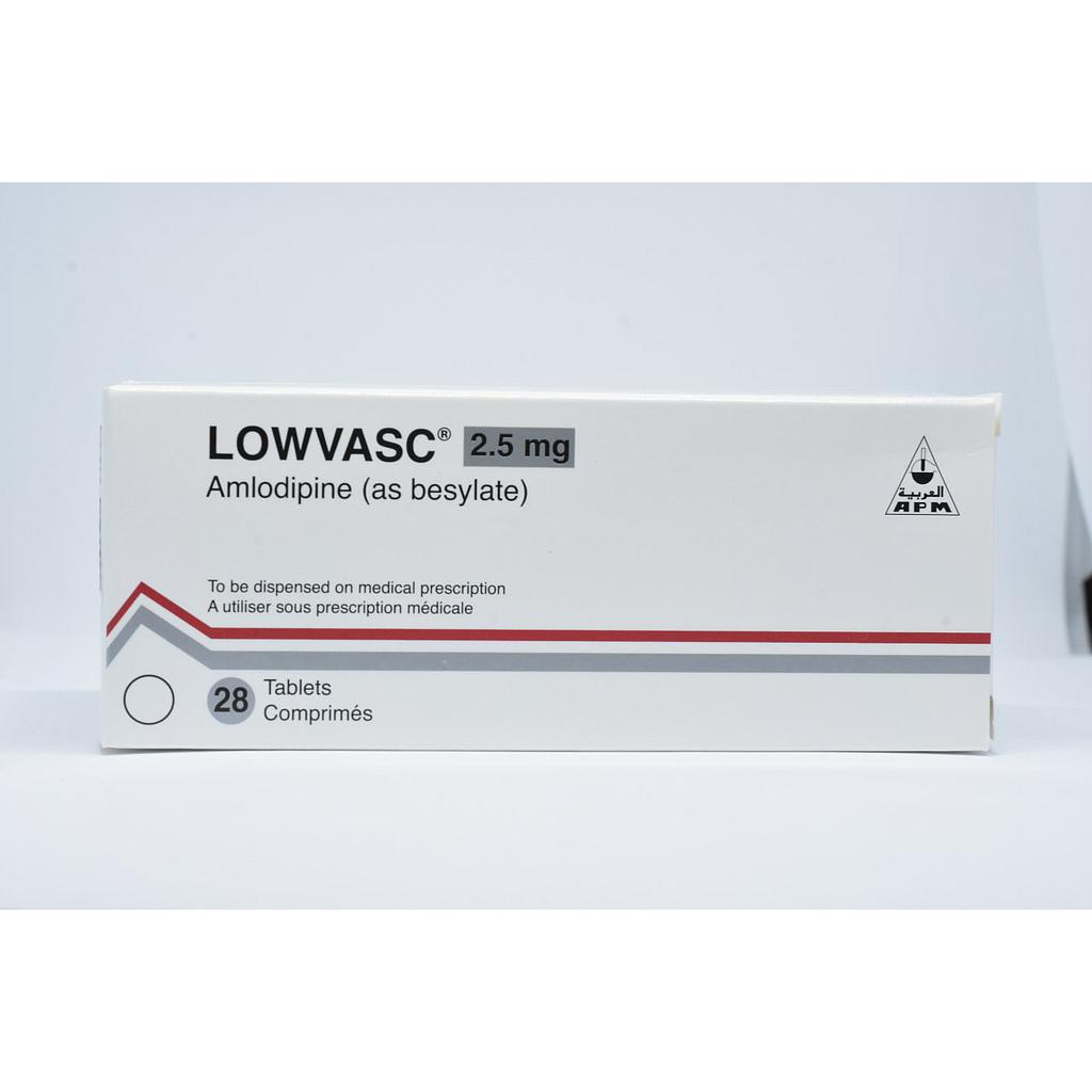 Lowvasc   2.5 mg Oral Tablet