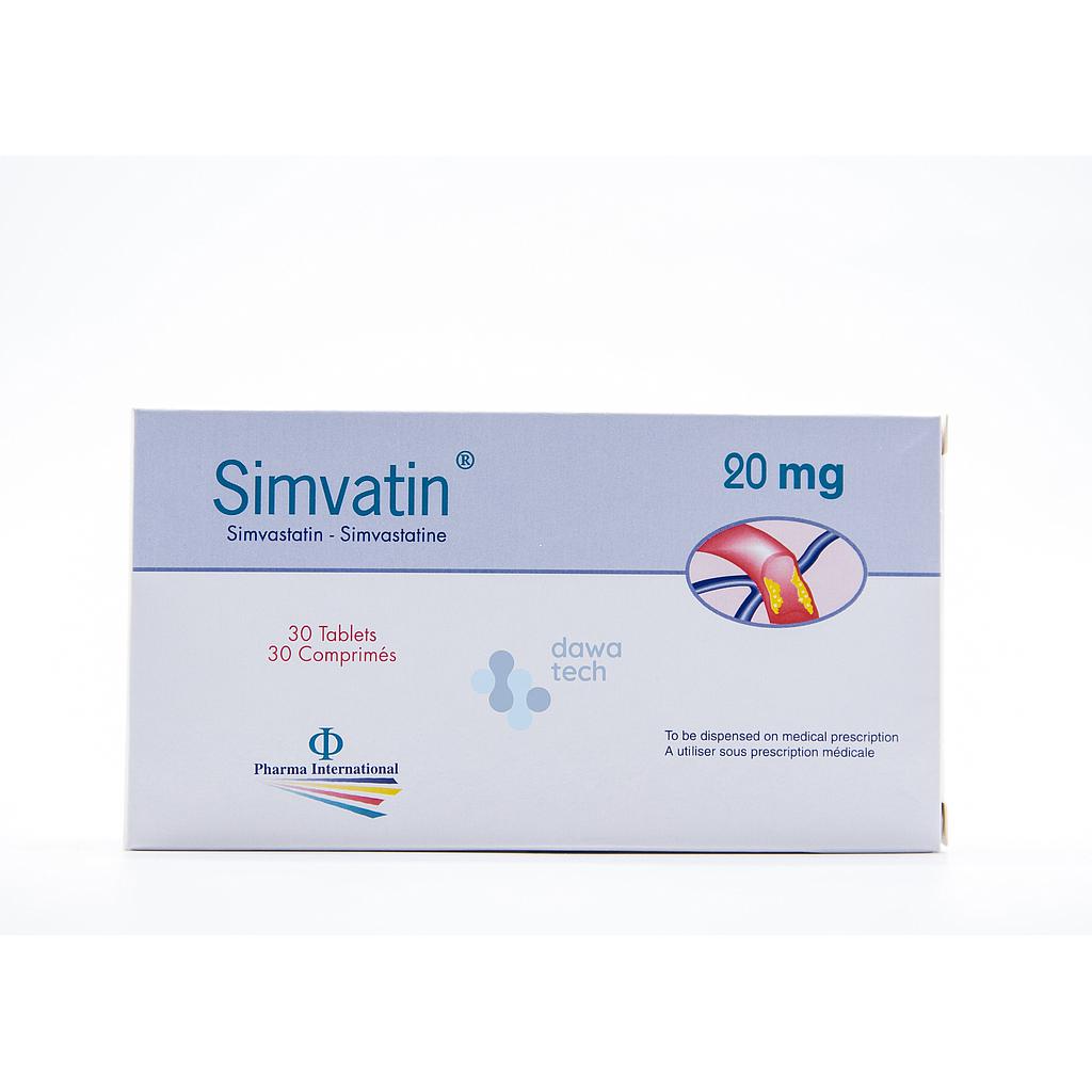 SIMVATIN 20MG TAB