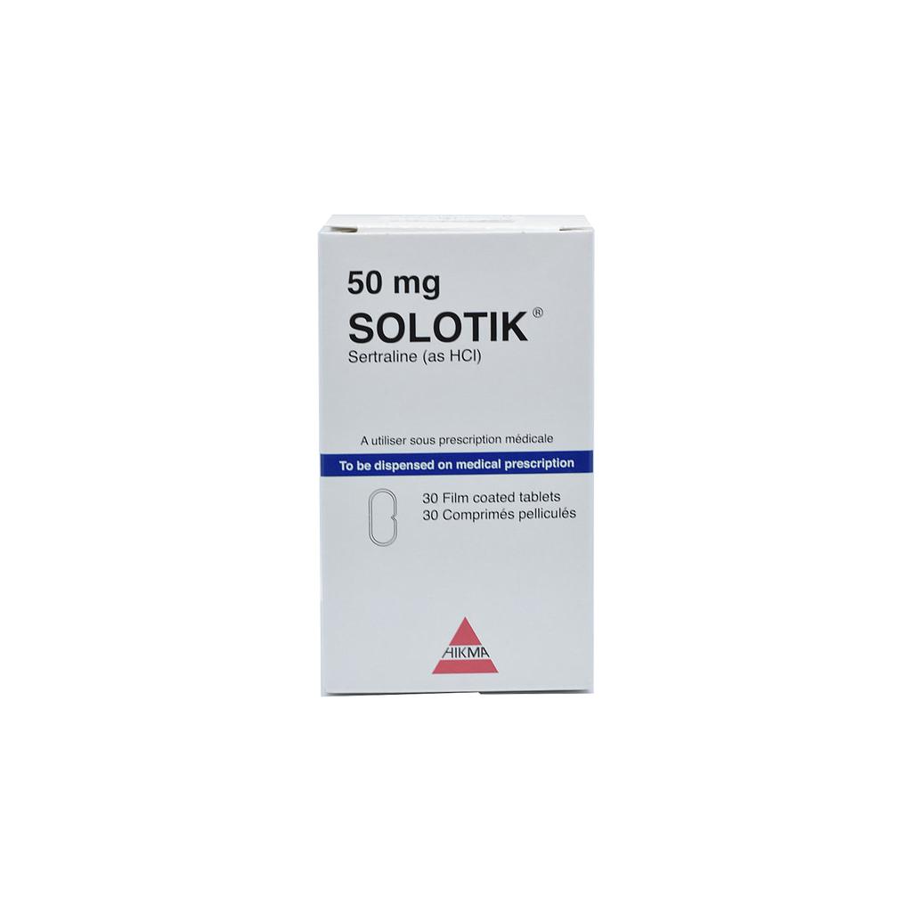 Solotik 50 mg ( 30 tab )