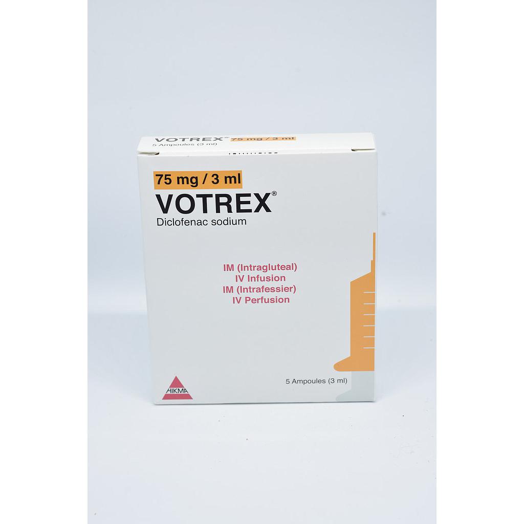 Votrex  75 mg/3ml Parenteral ampoule 