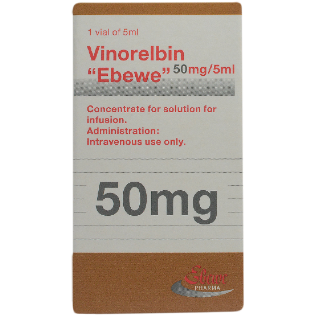 Vinorelbine Actavis 50mg/5ml 1 Vial (5ml)  