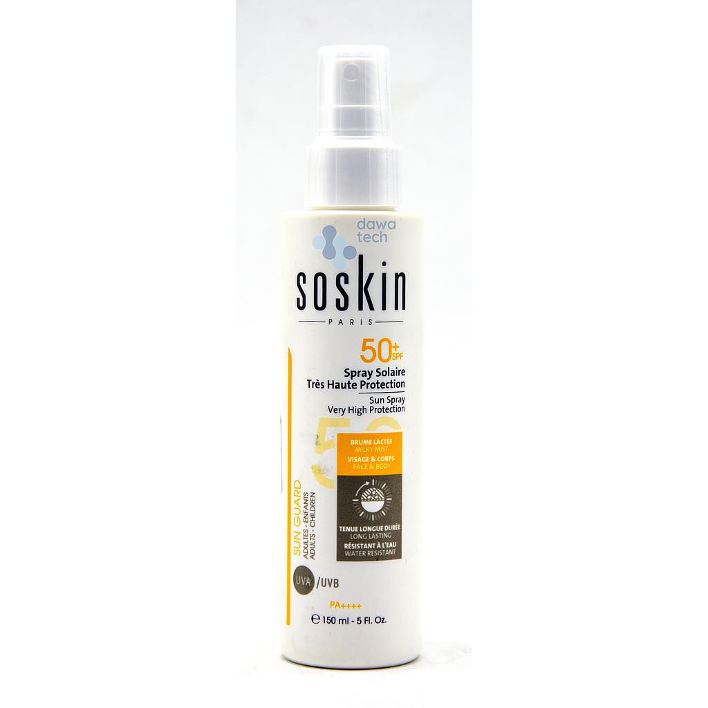 Soskin SPF 50+ Spray 147