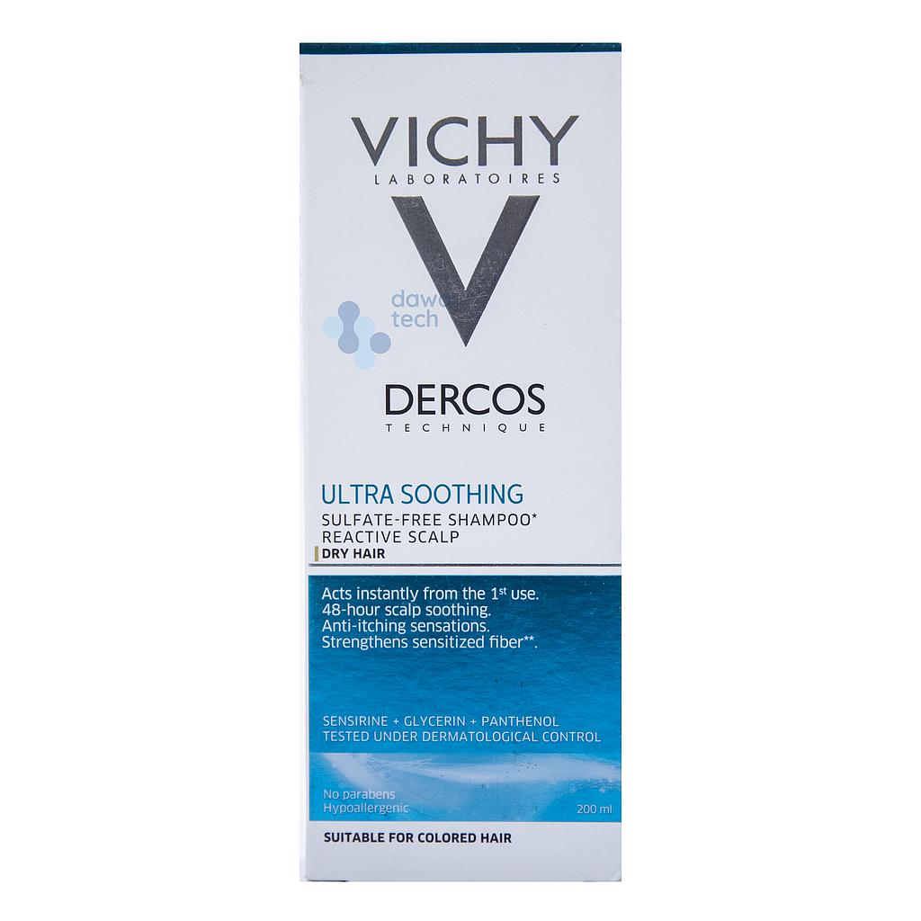 Vy Dercos Sh Ultra Soothing Dry 200ML736