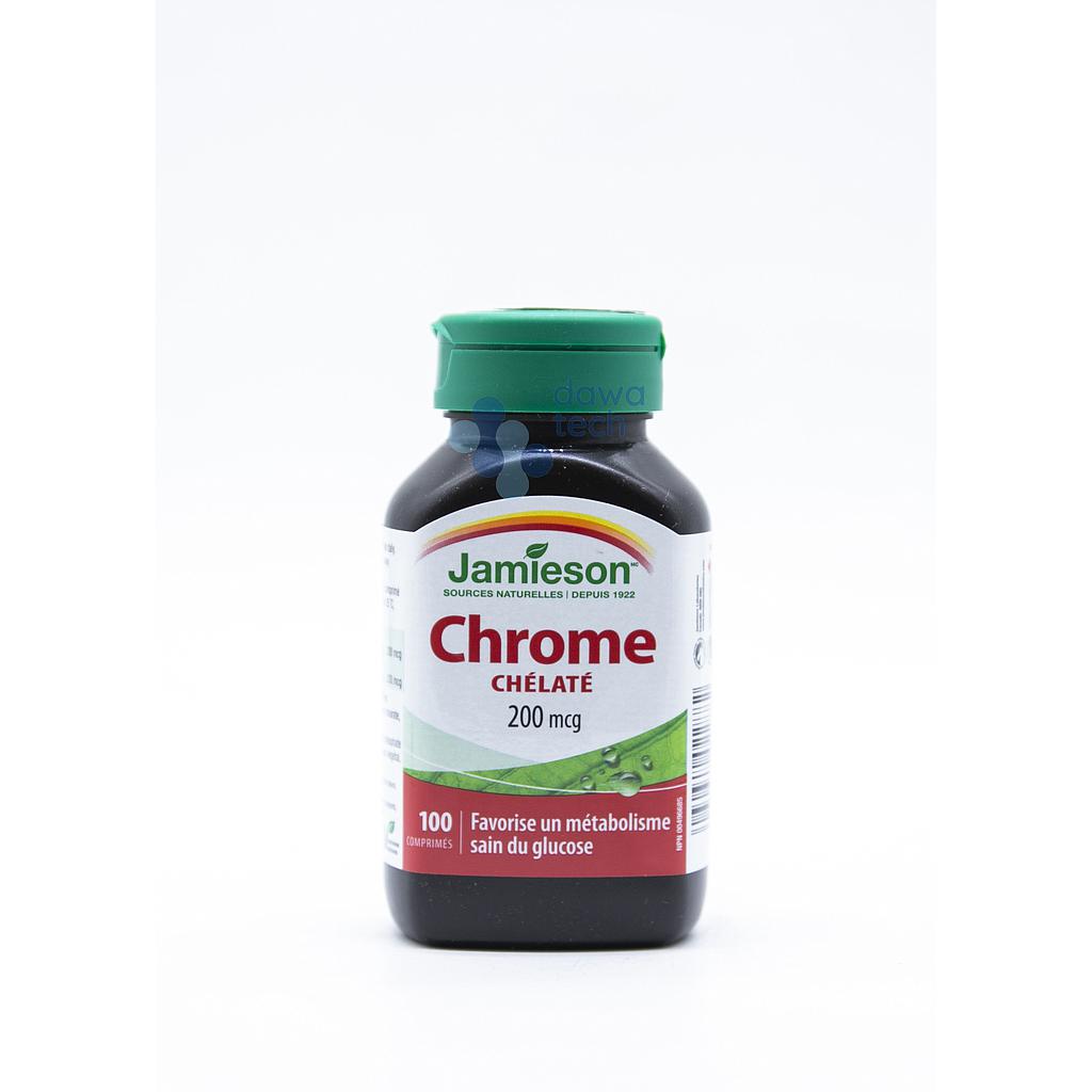 J/CHROMIUM 200MCG 100TAB